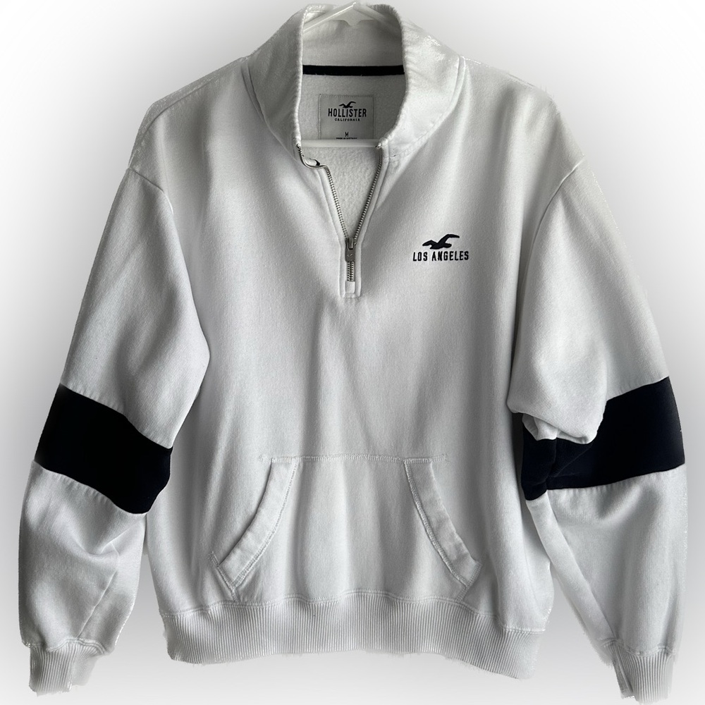 Hollister 1/4 zip sweatshirt